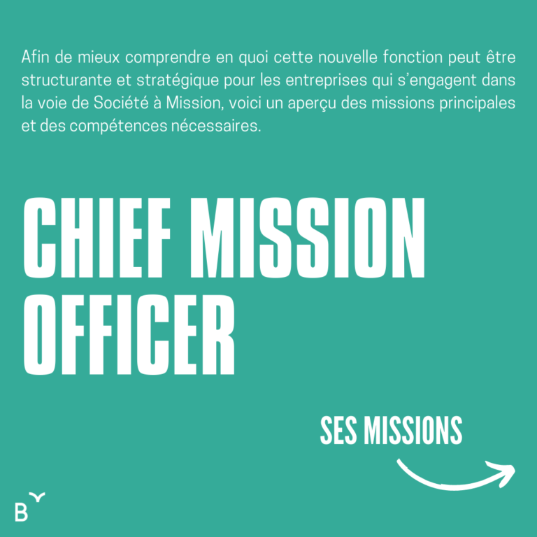 Chief Mission Officer, un nouveau métier stratégique et engageant