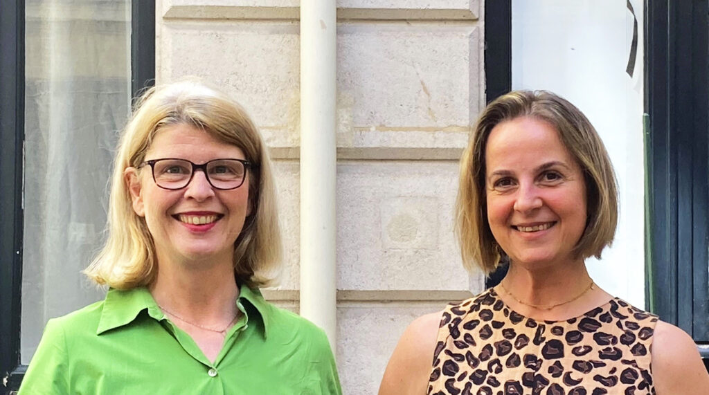 Catherine Brennan et Caroline Renoux